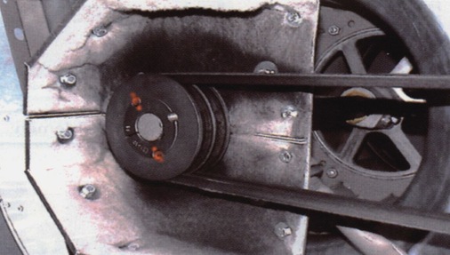 … Gummiabrieb, der bei falscher Filteranordnung in den belüfteten Räumen zwangskonsumiert wird …