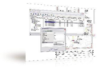 Abcom: Screenshot aus dem datamanger.
