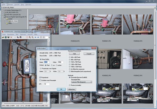 Kostenfreie Bildbetrachtungs-Software bietet teilweise auch nützliche Bildbearbeitungs- und Korrekturfunktionen.