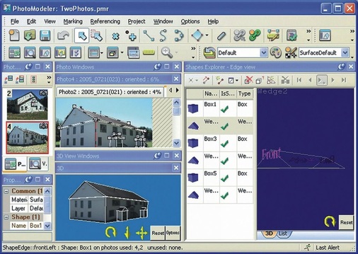 Wer es lieber dreidimensional möchte, greift zu fotobasierender 3D-Modellier-Software.