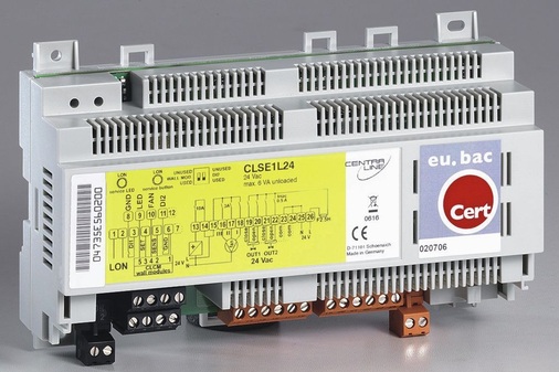 CentraLine-Einzelraumregler Serval mit eu.bacCert. - © Honeywell
