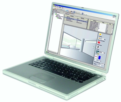 Bediensoftware Arena von CentraLine. Mit entspre­chender Freigabe kann sie über ein Netzwerk von jedem PC aufgerufen werden.