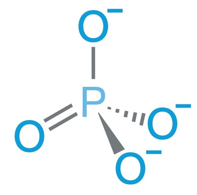 Bild 1 Aufbau von Orthophosphat. - © BWT
