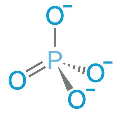 Bild 1 Aufbau von Orthophosphat.