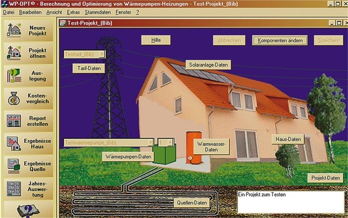 WPsoft: Software für Wärmepumpen zur Auslegung, Wirtschaftlichkeitsberechnung und Kundenberatung.