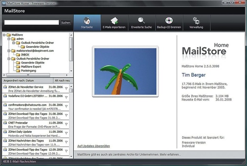 E-Mail-Archivierungs- und DMS-Systeme sorgen dafür, dass die E-Post nicht zum Problem wird - © deepinvent Software
