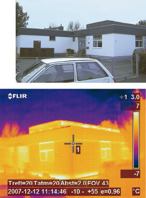 Einen Kindergarten in Rödermark hat das Ingenieurbüro PGT mithilfe der Planungs­software DDS-CAD einer energetischen Gebäudeuntersuchung unterzogen. PGT setzt dabei auch die Thermografie ein, um Schwachstellen zu erkennen. Ergebnisse der Heiz­l­astberechnung.