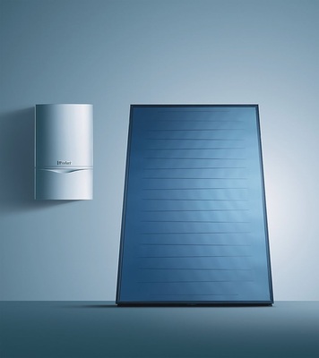 Eine weitere, signifikante Effizienzsteigerung von Gas- und Öl-Brennwert-Heizkesseln lässt sich nur durch die Einbindung erneuerbarer Energien realisieren. Aktuelle ­Produkte verwerten die Energieträger Gas und Öl nahe an der physikalisch möglichen Grenze.