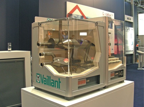 SOFC-Brennstoffzellen-Heizgerät von Vaillant.