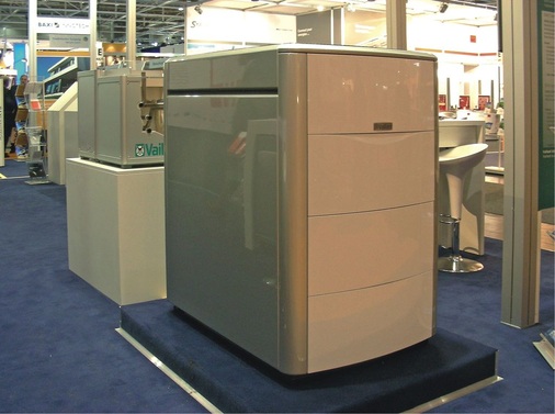 Hochtemperatur PEM-Brennstoffzellen-Heizgerät von Vaillant.