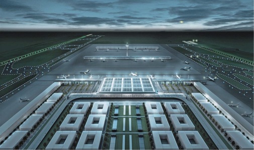 b.i.g.-Referenz Flughafen BBI, Berlin Brandenburg International: Nachrichtentechnische zentrale Systeme, Planung Terminal Elektrotechnik/ Nachrichtentechnik.