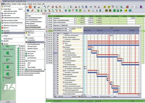 Programme aus unterschiedlichen Software-Kategorien helfen bei der Steuerung und Kontrolle von Büro und Projekten: So unterstützt beispielsweise AVA-Software immer häufiger auch die Kostenplanung und Projektabwicklung. - © Softtech
