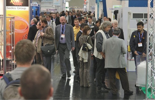 Bilder von Messegeschehen auf der Chillventa 2008.