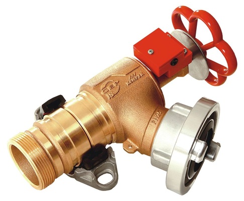 Abb. 5 Schlauchanschlussventil PN 25 mit Grenztaster.