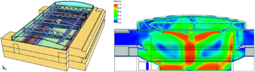 Abb. 7 Vor der Simulation muss das Objekt mit allen strömungstechnisch relevanten Details modelliert werden.