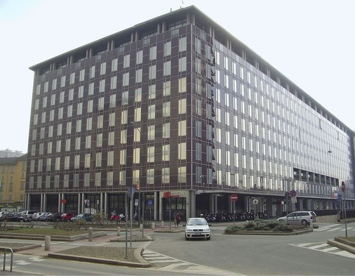 Abb. 4 Bei der Modernisierung der Unternehmenszentrale des Telekommunikationsanbieters Telecom Italia wurden für die Einzelraumregelung Produkte mit der EnOcean-Technologie eingesetzt.