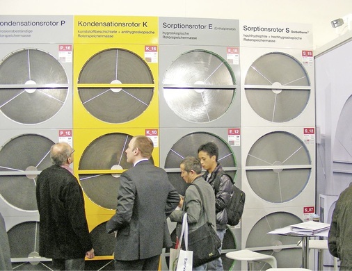 Abb. 4 Der Geräteanteil mit Wärmerückgewinnung liegt bei den Mitgliedern des ­Herstellerverbandes RLT bei rund 54 %. Der WRG-Spezialist Lautner Energietechnik bietet für jeden Einsatzzweck den richtigen Rotationswärmetauscher an.