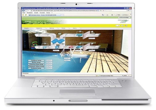 Die webbasierte und Windows-kompatible CentraLine-Bediensoftware Arena für das Management von HLK-Anlagen ermöglicht Fernzugriffsoptionen, Alarmfunktionen sowie die Verwaltung von mehreren Liegenschaften. Über die Konfigurationssoftware Coach können die grafischen Segmente in 3D-Ansicht und animiert dargestellt werden.