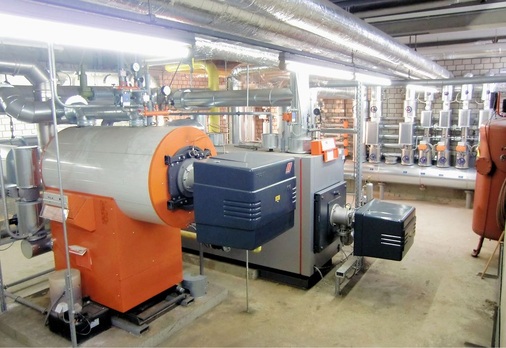 Abb. 6 Das Regelsystem BOA-Systronic sorgt neben der optimierten Wärmeverteilung auch für einen ver­besserten Nutzungsgrad des Gas-Brennwertheizkessels.