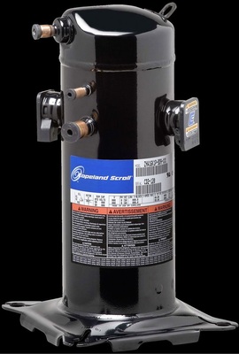 Abb. 3 Drehzahl­geregelter ZHW-Verdichter mit Inverter.