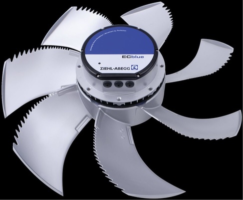 Abb. 5 Geräusch- und energieoptimierter AxialVentilator für Luft/Wasser-Wärmepumpen.
