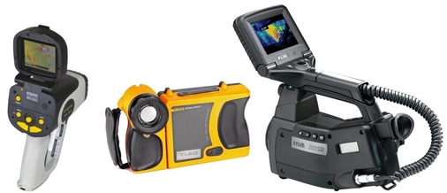 Abb. 2 Thermografie-Kameras gibt es in vielen Bauformen, für zahlreiche Einsatzbereiche und in allen Preislagen.