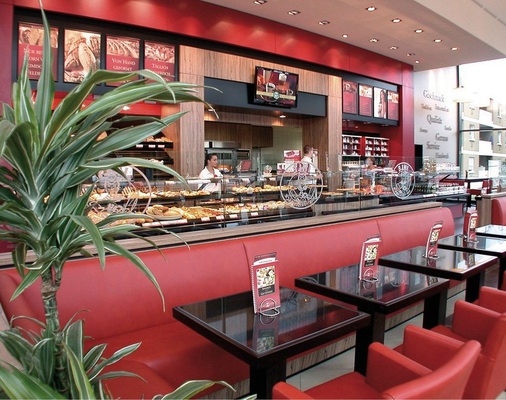 Abb. 2 Das Angebot im Café Ihle erfordert Gewerbekälte zur Lagerung der Lebensmittel und zur Präsentation der Produkte.