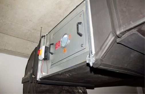 Abb. 2 Bäro-Luftentkeimungsmodule AirStream für das Labor und die Schaltzentrale…