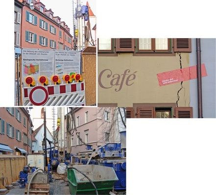 Abb. 5 Seit 2008 ist der Absatz von erd­gekoppelten Wärmepumpen rückläufig. Offenbar haben auch Problem-Projekte wie Staufen (im Bild), Wiesbaden, Leonberg und Schorndorf die zudem besonders teure Art der Wärmequellenerschließung in Verruf gebracht.