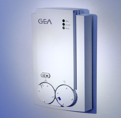 Abb. 5 Über das Steuergerät können die Hotelgäste die Temperatur des Zimmers in einem ­festgelegten Band individuell regulieren.