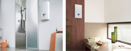 Abb. 4 Ob im Bad oder in der Küche, elektronische Durchlauferhitzer bieten einen ausgesprochen hohen Komfort. In einer Gesamtsystembetrachtung punkten sie durch geringe Verluste.