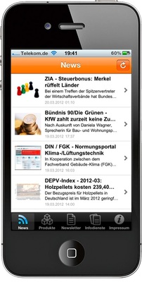 Abb. 7 Wer auch unterwegs auf dem Laufenden ­bleiben will, informiert sich über die TGA-App.