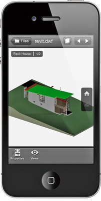 Abb. 6 Sogar CAD-Pläne und 3D-Objekte lassen sich mittlerweile per App auf dem Smartphone oder Tablet-PC betrachten. - © Autodesk
