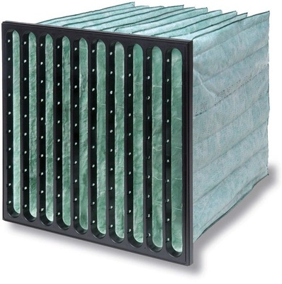 Abb. 2 Luftfilter der Camfil-Serie Hi-Flo XLT. Die Luftfilterhersteller können jetzt ihre Optimierungserfolge über die EuroventEnergieeffizienzklassen transparent machen. Camfil nennt beispielsweise für die Serie Hi-Flo XLT ein Betriebskosteneinsparpotenzial von über 20 %.