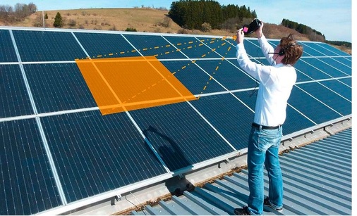 Abb. 6 Wichtige Voraussetzung für verwertbare ­Aufnahmen ist neben anderen Randbedingungen die Wahl eines korrekten Betrachtungswinkels und Bildausschnitts.