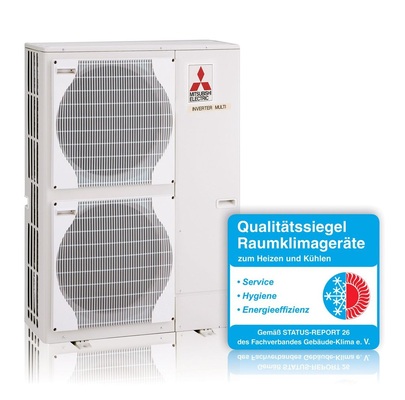 Abb. 7 Auch beim Qualitätslabel des FGK können ausschließlich Raumklimageräte mit einer Leistungsregelung durch einen Inverter die Kriterien erfüllen.