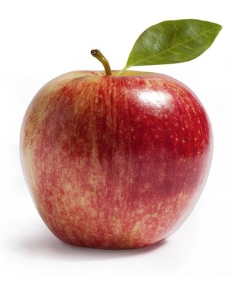 Abb. 6 „Beiß` einmal rein und wirf den Rest weg. Das ist, was in bisherigen Kraftwerken und Heizkesseln passiert. Kraft-Wärme-Kopplung bedeutet, den Apfel ganz aufzuessen.“ Ganz aufessen heißt in die Praxis übersetzt: mit Brennwertnutzung.