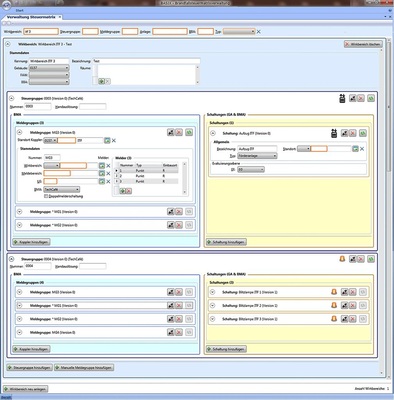 Abb. 5 Screenshot von Basix mit der Beispielmatrix. - © IT Frankfurt
