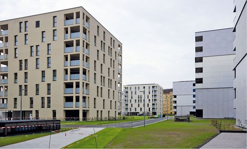 Abb. 2 Das Olympische Dorf „O3“ wurde für die Zukunft konzipiert. Inzwischen erfreuen sich Mieter und Eigentümer an der hohen Wohnqualität.