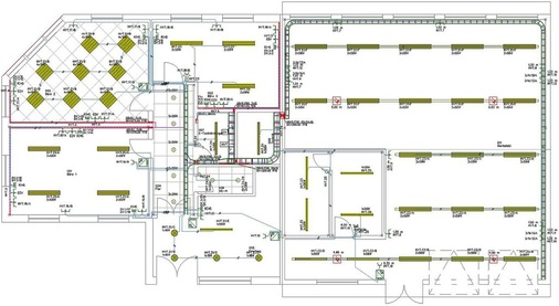 Abb. 4 Zu den vielen ­Vorteilen von BIM ­gehört die auto­matische Ableitung von Plänen, die sich auch bei Änderungen aktualisieren.