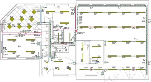 Abb. 4 Zu den vielen ­Vorteilen von BIM ­gehört die auto­matische Ableitung von Plänen, die sich auch bei Änderungen aktualisieren. - © Data Design System
