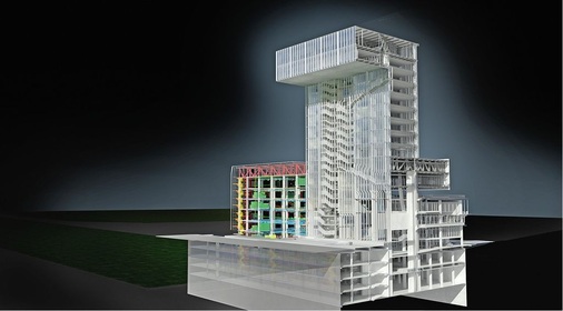 Abb. 5 Mit Building Design Suite ­visualisiertes TGA-Projekt. - © Autodesk
