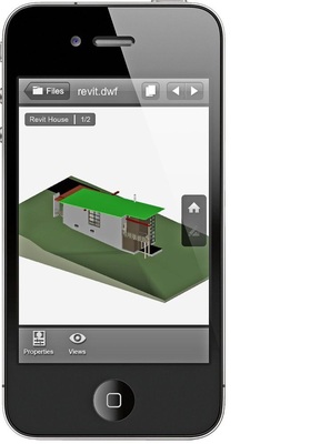 Abb. 6 Inzwischen können auch CAD-Daten auf mobilen Endgeräten aufgerufen, visualisiert und bearbeitet werden. - © Autodesk
