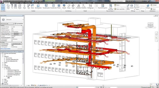 Abb. 8 BIM-Lösungen bieten Vorteile für ­Ingenieurbüros, die alle haustechnischen Gewerke planen.