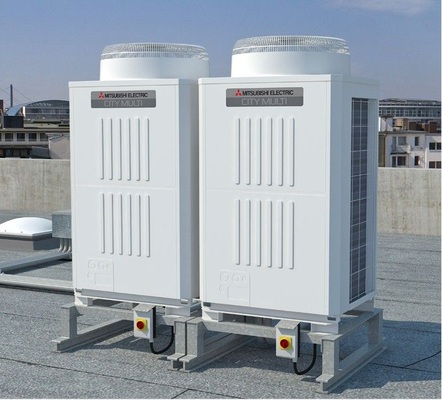 Abb. 3 In der VRF-Technik sieht Mitsubishi Electric weiterhin deutliche Potenziale in den Anwendungsmärkten. In den Nachbarländern führt sie bereits häufig Wärme- und Kälteerzeugung sowie Trinkwassererwärmung und Lüftung zusammen.