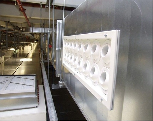 Abb. 3 Kugeldüsenauslass zur Durchmischung des Luftvolumens im Plenum.