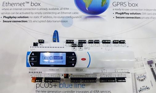 Abb. 3 Der Regelungs- und ­Steuerungsspezialist Carel will künftig über sein Tera-Konzept auch Smart-Grid-Funktionen für ­Kälte- und Klimaanlagen ­anbieten.