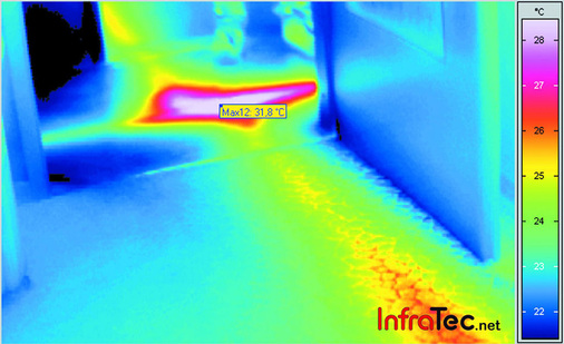 Abb. 5 …Leckagen an Heiz- oder Warmwasserleitungen räumlich eingegrenzt werden.