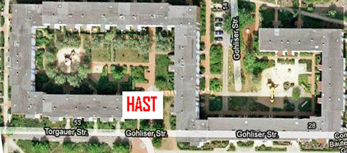 Abb. 3 Luftaufnahme des Gebäudekomplexes. Die große horizontale Ausdehnung der Verteilung ist für die Strahlpumpe kein Problem, in den einzelnen Strängen kann sogar auf einen Differenzdruckregler verzichtet werden, wenn dort eine Volumenstrombegrenzung vorhanden ist.