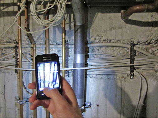 Abb. 5 …oder Baustellenfotos verortet und in einer Datenbank abgelegt…